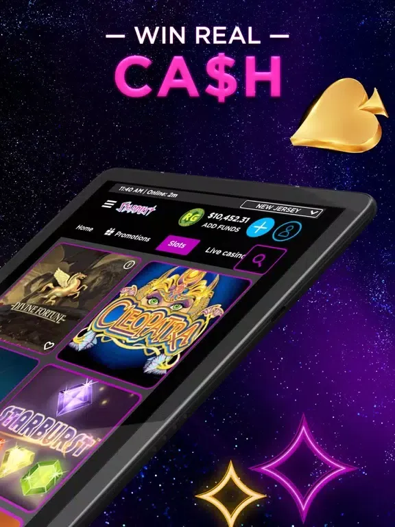 Capturas de pantalla de Stardust: Slots & Casino Games iPad 