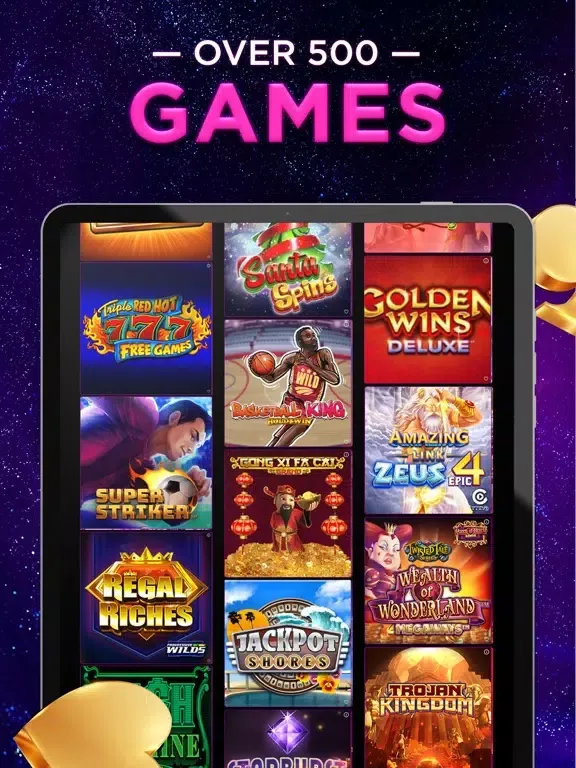 Capturas de pantalla de Stardust: Slots & Casino Games iPad 