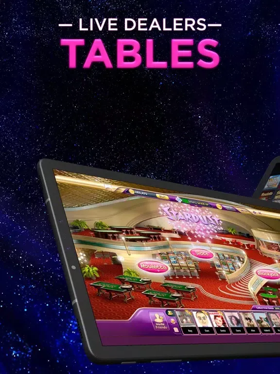 Capturas de pantalla de Stardust: Slots & Casino Games iPad 