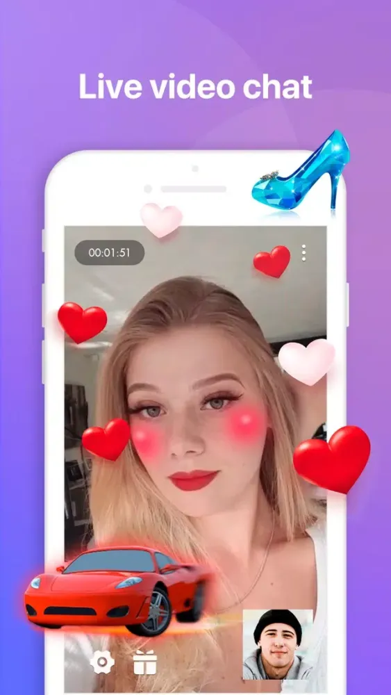 Zrzuty ekranu Partylive-Chat,Talk,Meet Her
