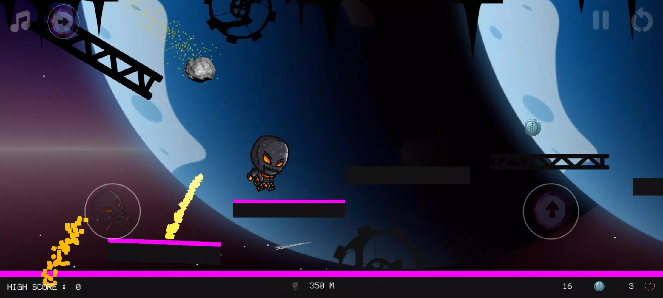 Zombie Alien: Space Adventure স্ক্রিনশট