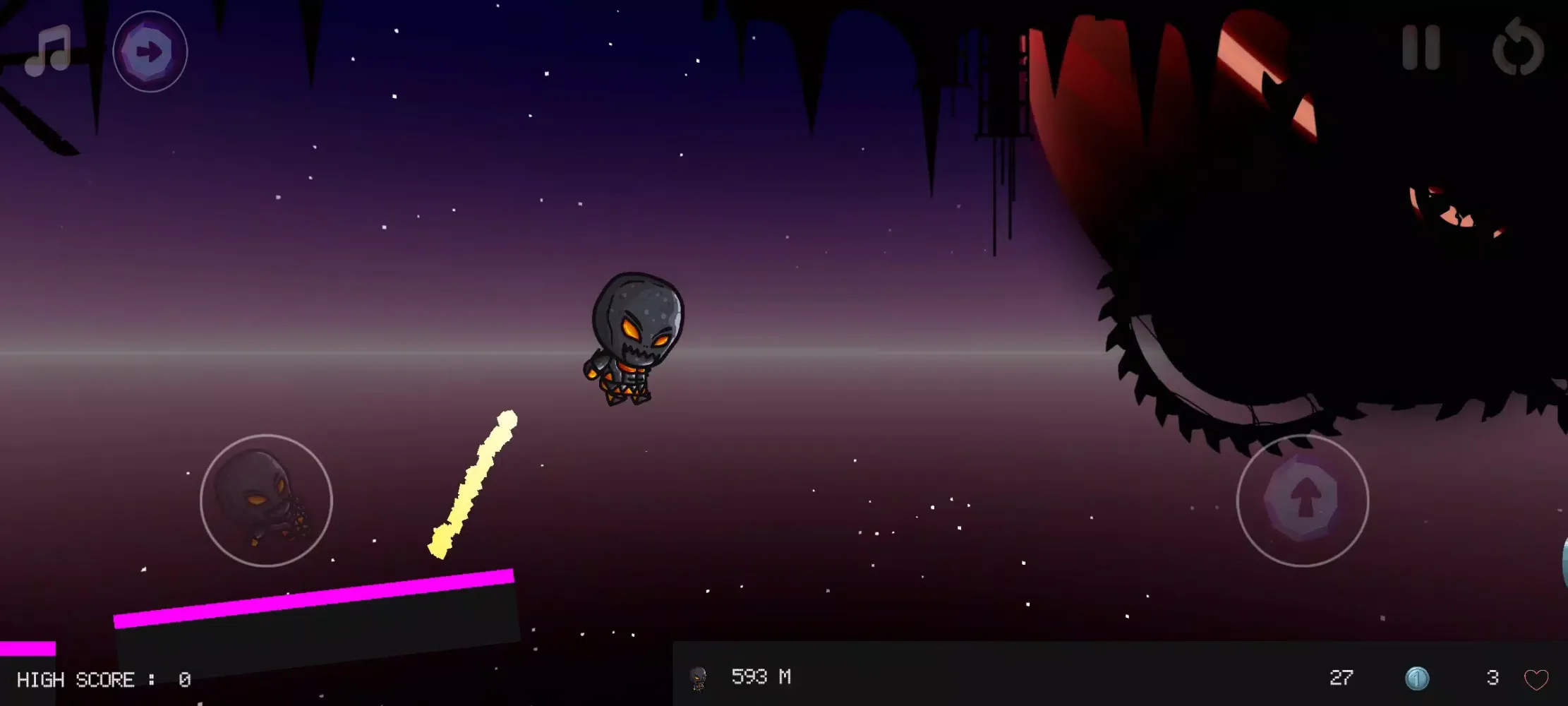Zombie Alien: Space Adventure স্ক্রিনশট
