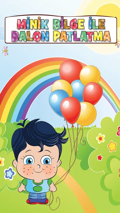 Minik Bilge ile Balon Patlatmaca - Eğitici Türkçe Çocuk Oyunu スクリーンショット