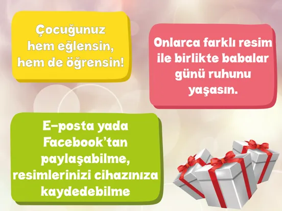 Captures d'écran de Babalar Günü Boyama Kitabı - Minik Bilge Babalar Gününü Kutluyor iPad 