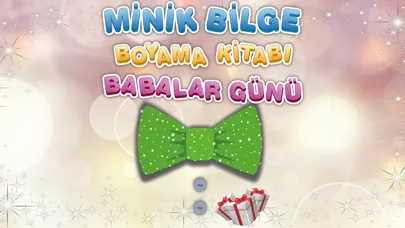 Captures d'écran de Babalar Günü Boyama Kitabı - Minik Bilge Babalar Gününü Kutluyor