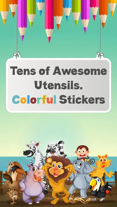 صور Little Genius Animals Coloring Book