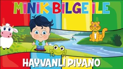 صور Minik Bilge ile Hayvanlı Piyano
