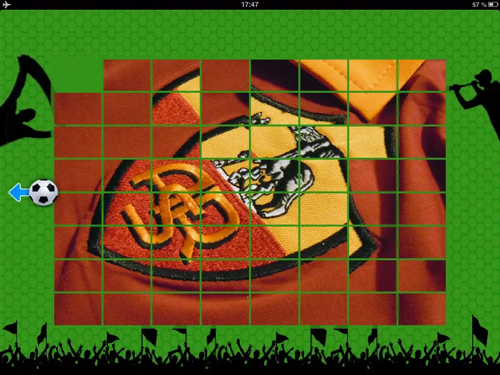 AS Roma Puzzle - FREE Addictive Puzzle Game iPad 應用截圖