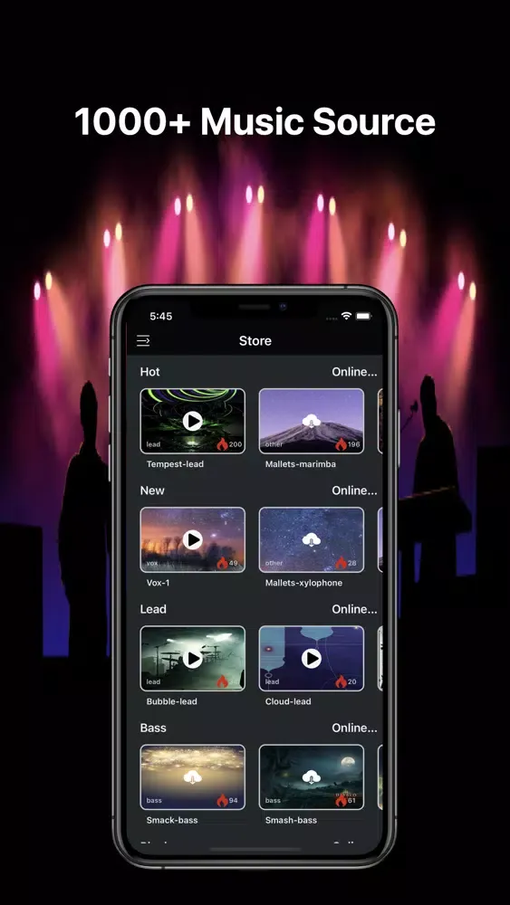 Capturas de pantalla de EasyMusic - Beat Medly Maker