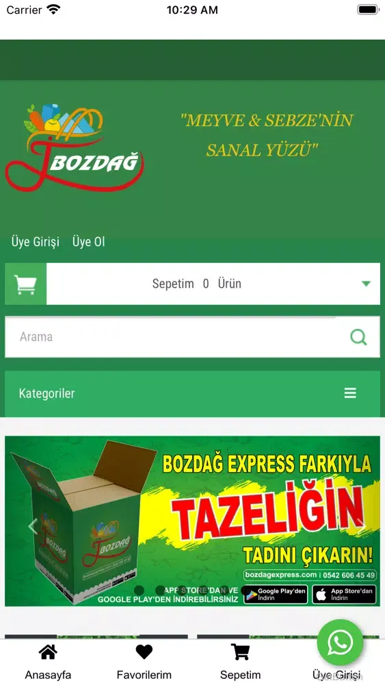 Bozdağ Express سکرین شاٹس