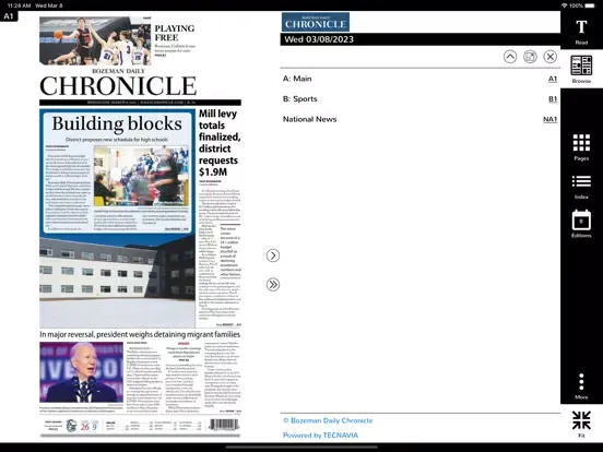 Скриншоты Bozeman Daily Chronicle EE iPad 