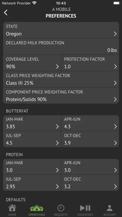 Tangkapan layar Livestock Insurance Analyzer