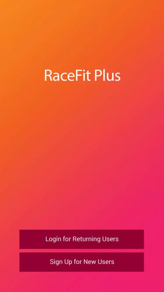RaceFit Plus Ekran Görüntüleri