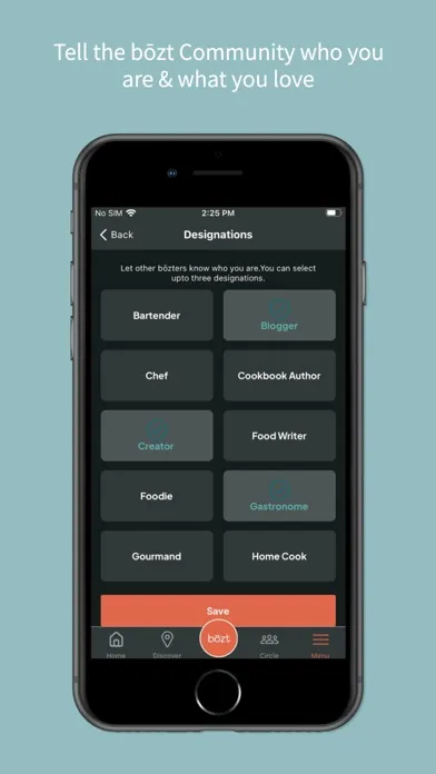 Bōzt: Restaurants & Local Food スクリーンショット