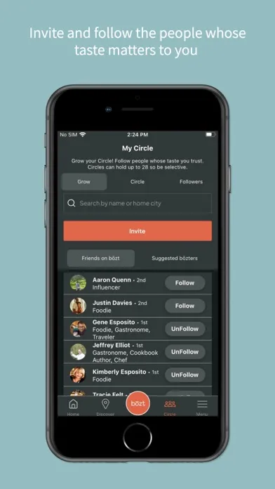 Bōzt: Restaurants & Local Food スクリーンショット