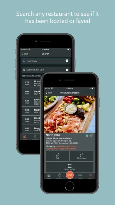 Bōzt: Restaurants & Local Food スクリーンショット