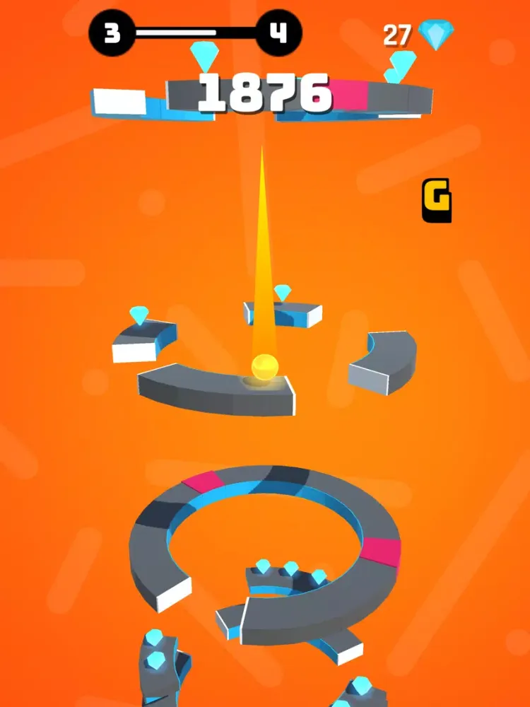 Screenshot di Disc Jump iPad 