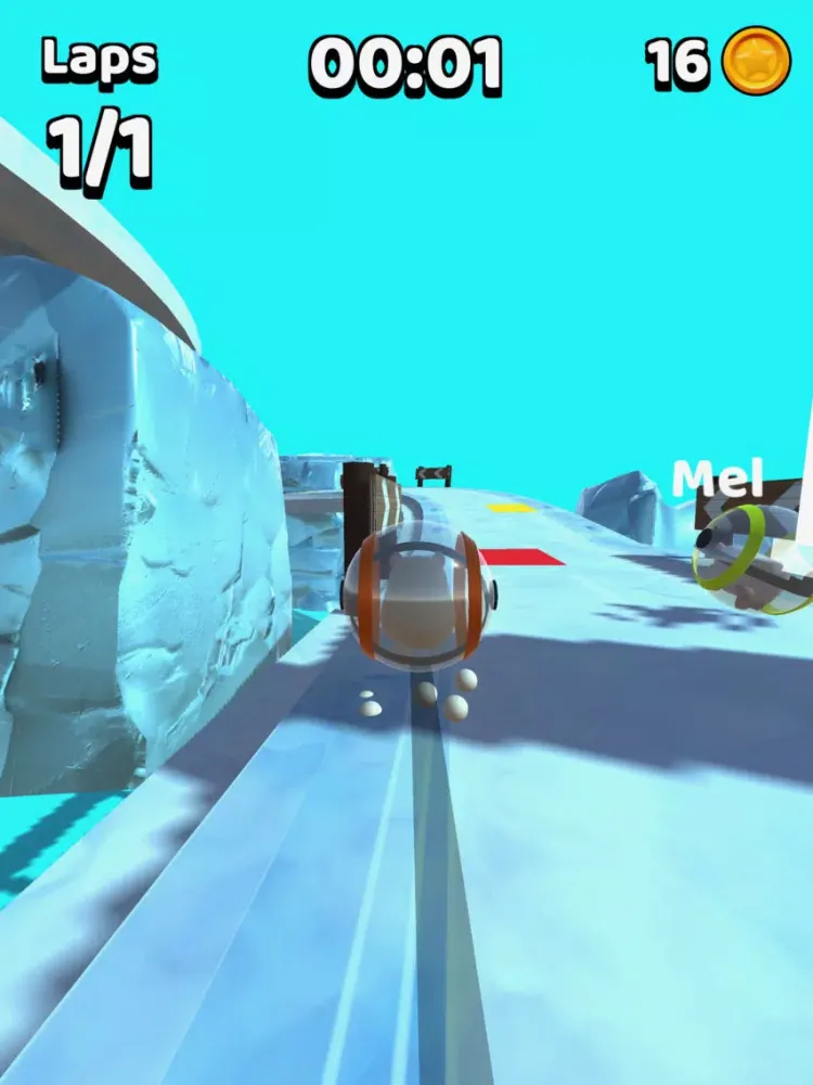 Tangkapan skrin Hamster Kart iPad 