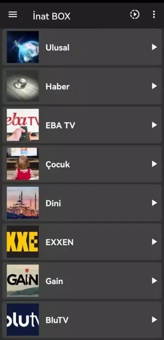 İnat BOX Ekran Görüntüleri