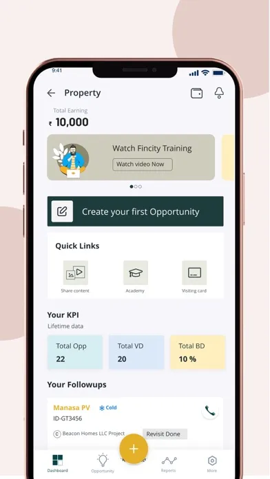 ภาพหน้าจอของ Fincity Business Partner