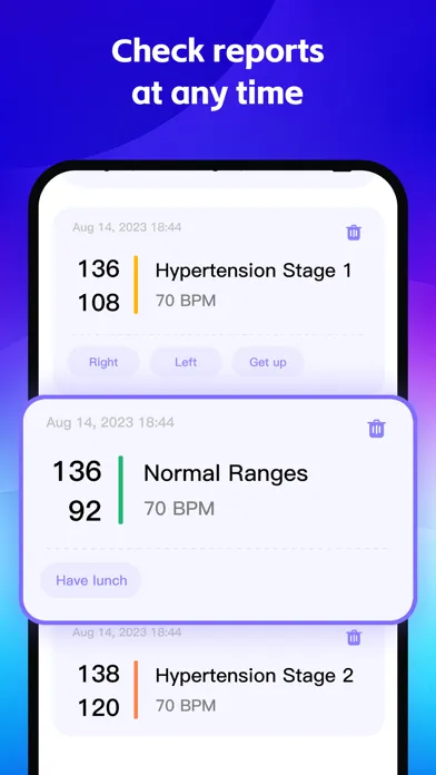 Blood Pressure:Daily Health应用截图