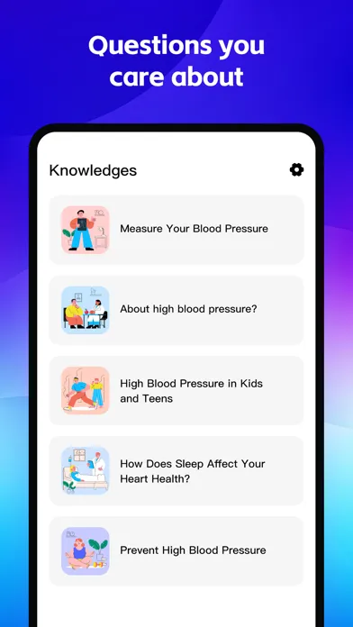 Blood Pressure:Daily Health应用截图