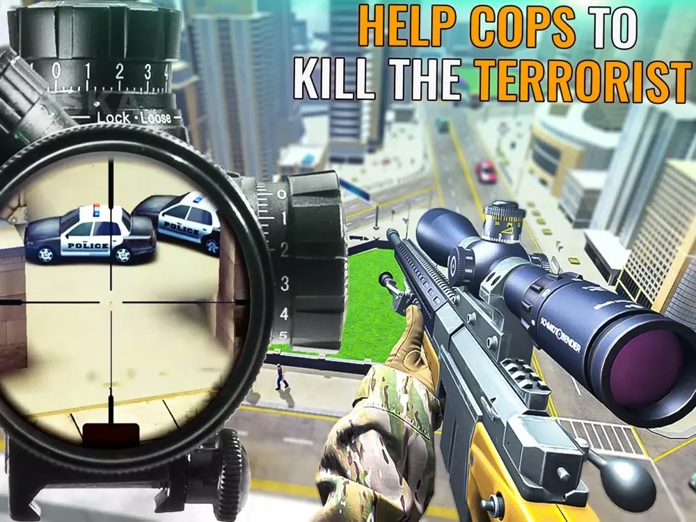 Tangkapan skrin Sniper Legend 3D: FPS Assassin iPad 