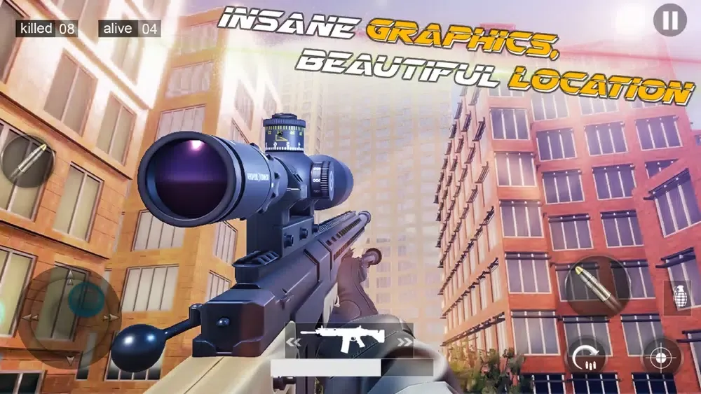 Tangkapan skrin Sniper Legend 3D: FPS Assassin