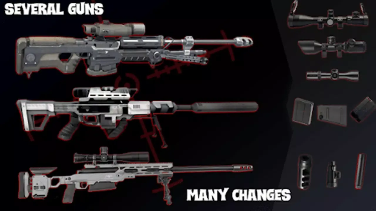 Captures d'écran de Stickman Sniper Shooter games