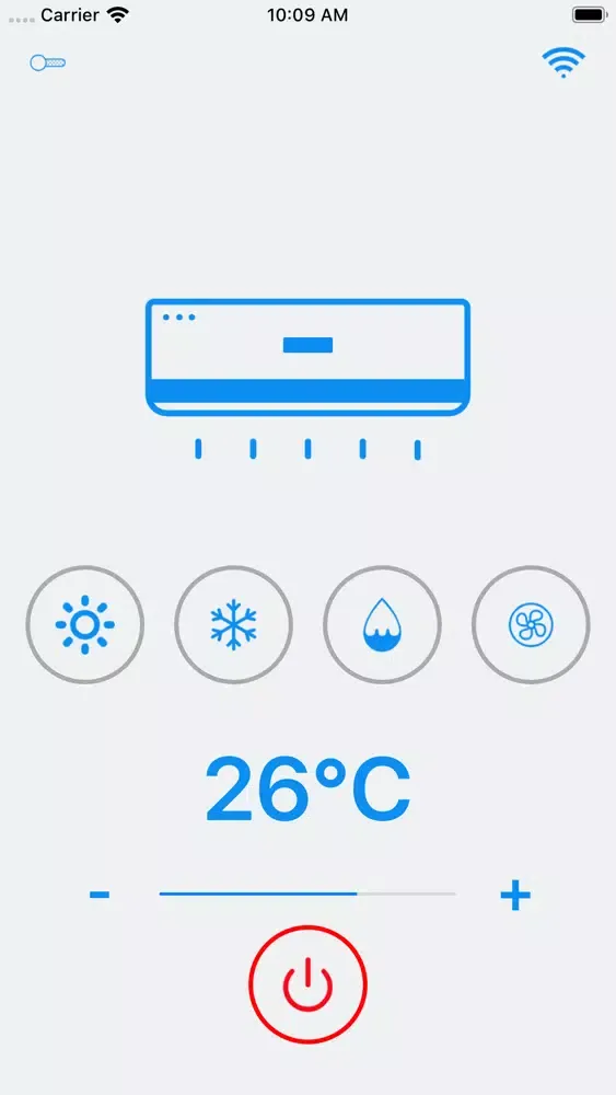 ภาพหน้าจอของ QN AirControl - remote control