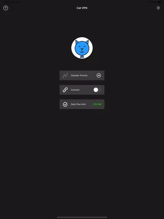 Cat VPN - Game Optimization iPad  Ekran Görüntüleri