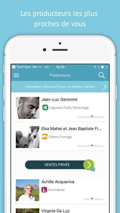Capturas de pantalla de le bon produit au bon endroit