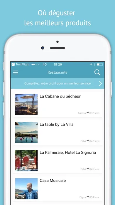Capturas de pantalla de le bon produit au bon endroit