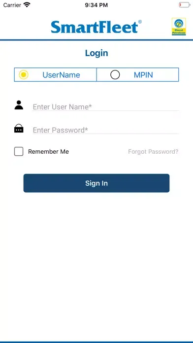 BPCL SmartFleet应用截图