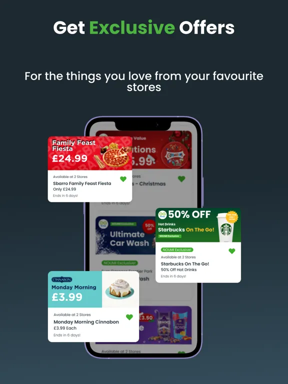 NOUMI - Digital Receipts iPad  سکرین شاٹس