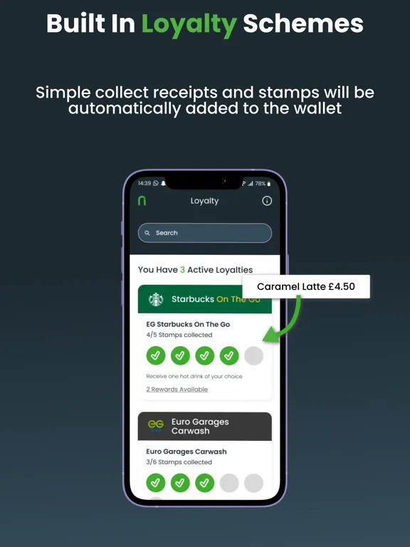 NOUMI - Digital Receipts iPad  سکرین شاٹس