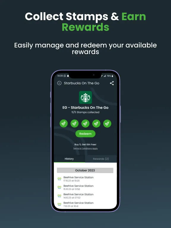 NOUMI - Digital Receipts iPad  سکرین شاٹس