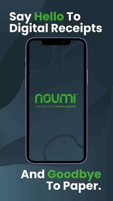 NOUMI - Digital Receipts سکرین شاٹس