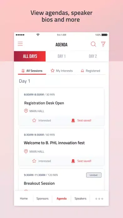 B. PHL innovation fest應用截圖