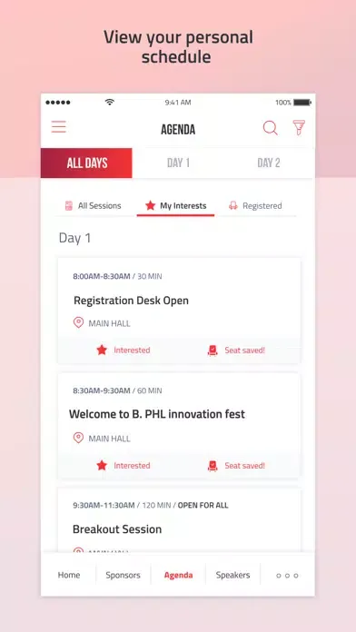 B. PHL innovation fest應用截圖