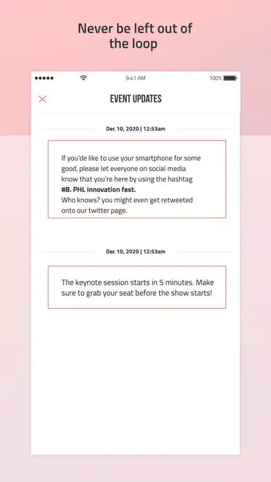 B. PHL innovation fest應用截圖