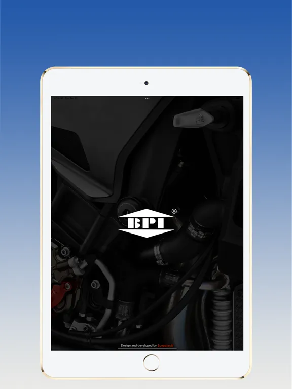 Tangkapan skrin BPI Catalogue iPad 