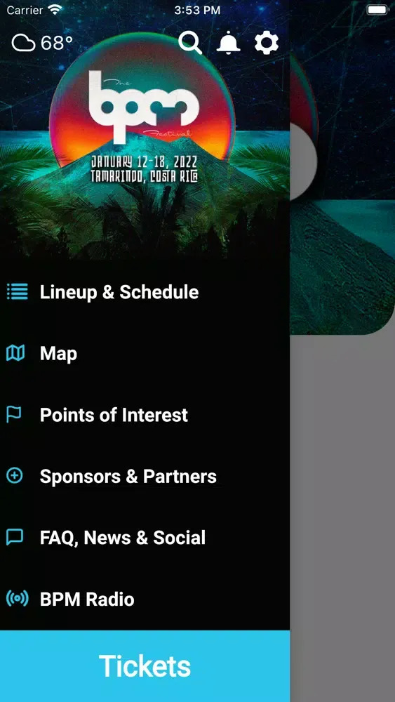 The BPM Festival 스크린샷