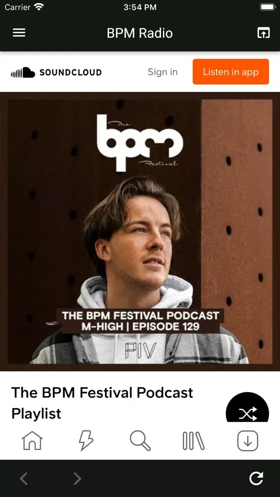 The BPM Festival 스크린샷