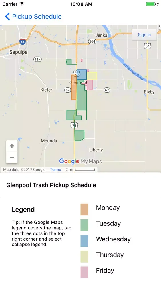 Capturas de pantalla de Glenpool Recycling