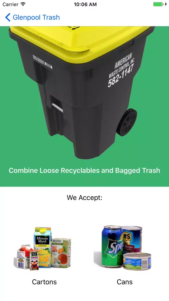 Capturas de pantalla de Glenpool Recycling
