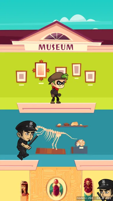 Capturas de tela do Jewel Thief - Tower Fall Game