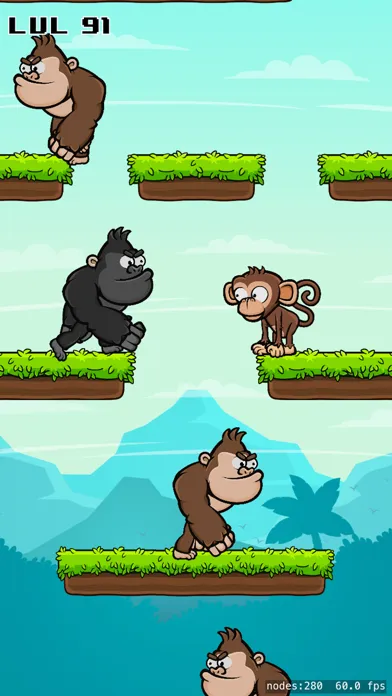 Capturas de tela do Jewel Thief - Tower Fall Game