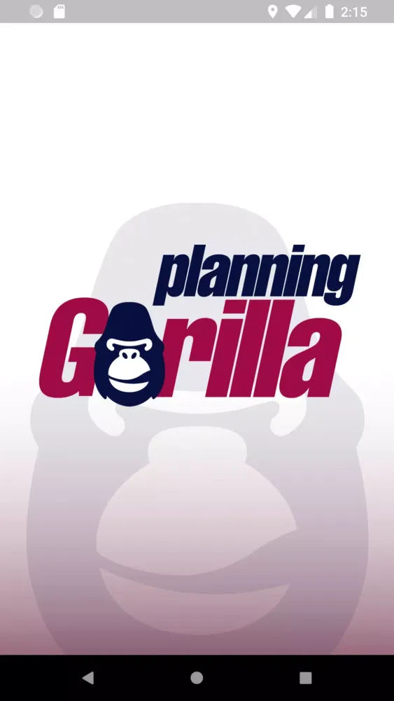 ภาพหน้าจอของ Planning Gorilla