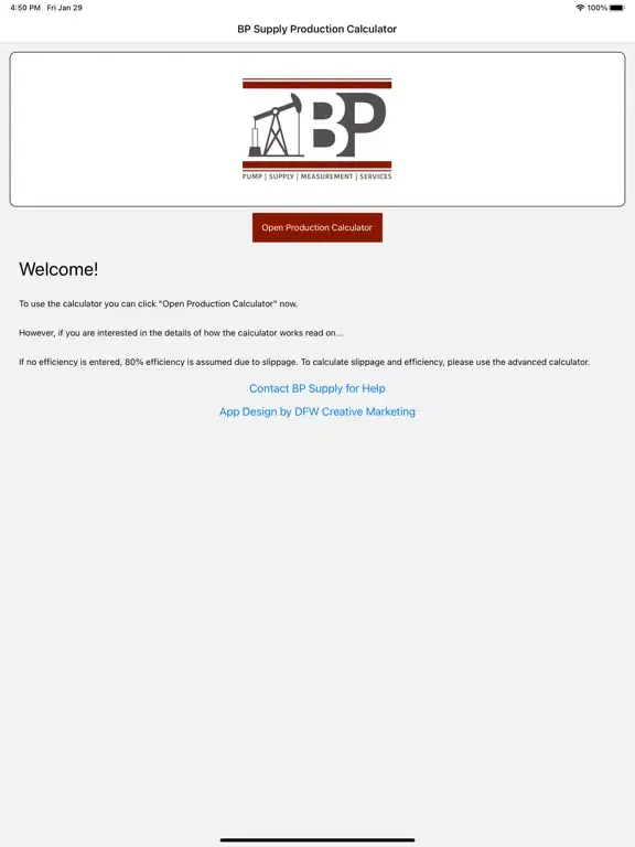 Screenshot di BP Supply Pump Calculator iPad 